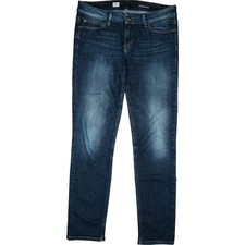 Tommy Hilfiger W30 L32 Jeans Trousers Blue Ladies Stretch Milan LW Mid Slim Fit