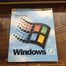 MICROSOFT Introducing Windows 95 Guide Manual...