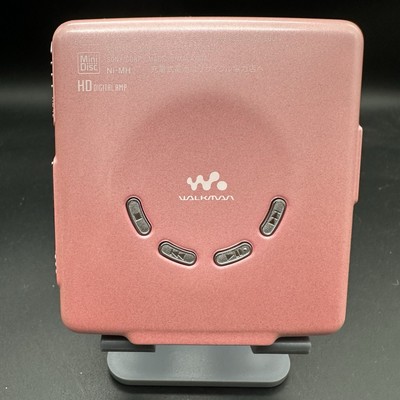 SONY MZ-EH50 HI MD WALKMAN Minidisc Player Pink Does not work with
