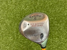 Callaway Big Bertha War Bird S2H2 5 Wood RH UST 55 Gold Seniors Graph (L644)