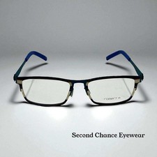 Robert K Eye Society Pepe 55-18-145 Blue Optical Frame Made in Germany