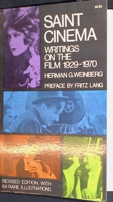 Saint cinema: Writings on the film, 1929-1970, Weinberg, Herman G.: