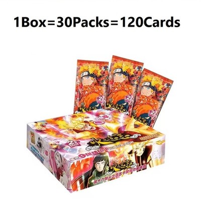 Naruto Will of Fire 30 Pack Trading Card Booster Box Anime CCG TCG