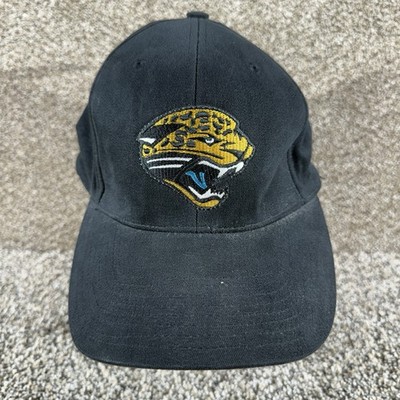 NWT Vintage Jaguars Adjustable Hat Logo 7 Game Day Light Up Front Patch Black