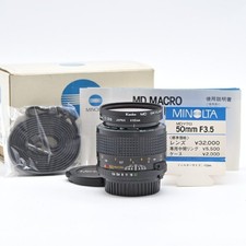 MINOLTA MD 50mm F3.5 MACRO