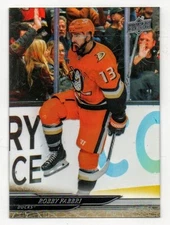 2024-25 UD Extended Series Robby Fabbri RC Clear Cut Parallel Anaheim Ducks
