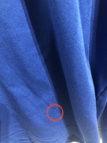 Costco Sport Tek Employee 1/4 Zip Blue Long Sleeve High Neck Pullover Unisex 2XL - Picture 10 of 11