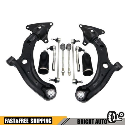 Pack of 10 Front Lower Control Arm Ball Joints Sway Bar For 2009-2014 Honda Fit