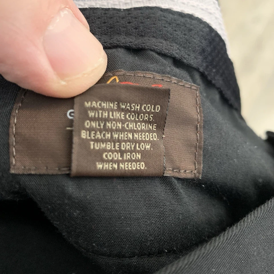 Greg Norman For Tasso Elba Shorts Mens 38 Black Golf Stretch Performance Shark - Image 4 of 4