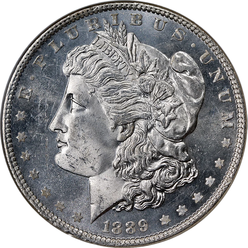 MS 63 Graded 1889 Year Morgan US Dollars (1878-1921) for sale | eBay