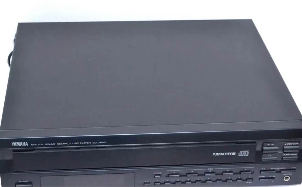 Yamaha CDC-665 5-Disc CD Changer Carousel Player Tested No Remote - Image 4 of 4