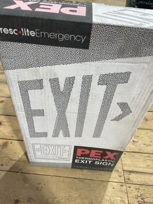 IPEX PEX1-3-R/G Exit Sign NEW