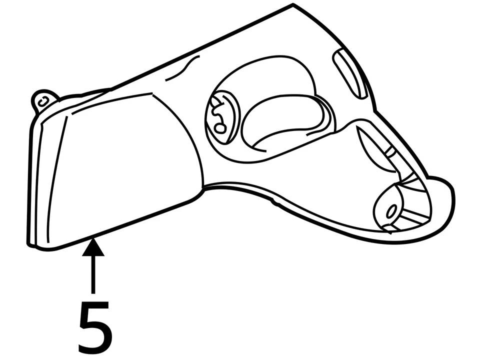 SE ADAPTA A 2000-2002 SATURN L100 L200 MANGO ASM FRT S/D PULL *M 22672461 - NUEVO OEM Foto 4 de 4
