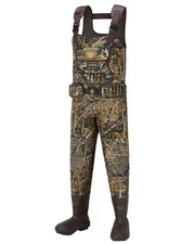 Hunting Waders with 1400G Insulated Boots, 5.5mm Neoprene Chest Wader for Men...