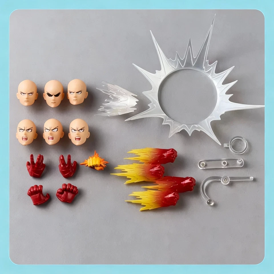 Figura de Acción One Punch Man Saitama Edición Especial Anime Juguete Regalo 15cm Foto 2 de 4