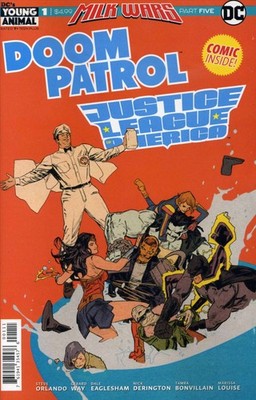 Doom Patrol/JLA Special #1 VF/NM; DC | Milk Wars 5 Cereal Cover - w/Bag+Board