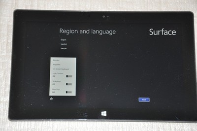 Microsoft Surface 1516 Windows RT 1.3GHz 2GB RAM 32GB Tablet (see