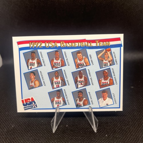1992-93 NBA Hoops USA Basketball Team #62 Barcelona DREAM TEAM OLYMPICS
