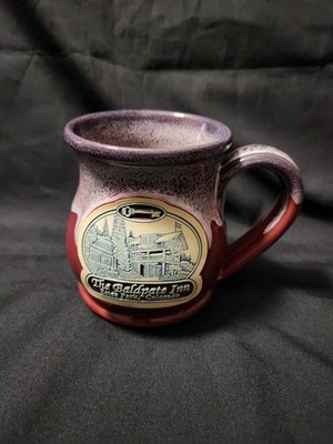 Handthrown Deneen Pottery Mug The Baldpate Inn Estes Park Colorado 2013