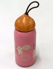 Bearful 10th Anniv Stainless Acorn Bottle Mug w/ Silicone Handle Tully's Coffee