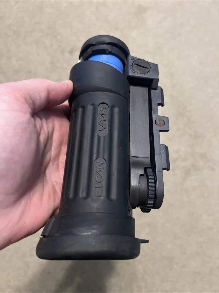 Elcan M145 Retícula fija de aumento de 3,4x MGO con iluminación ámbar - Bonita Foto 2 de 4