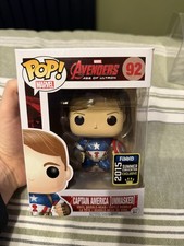 Image of Funko Pop! Marvel Avengers Age of Ultron Captain America Unmasked Figure #92