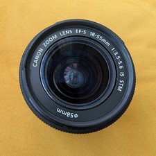 Canon 18-55mm EF-S F3.5-5.6 IS STM Zoom Lens (read description)