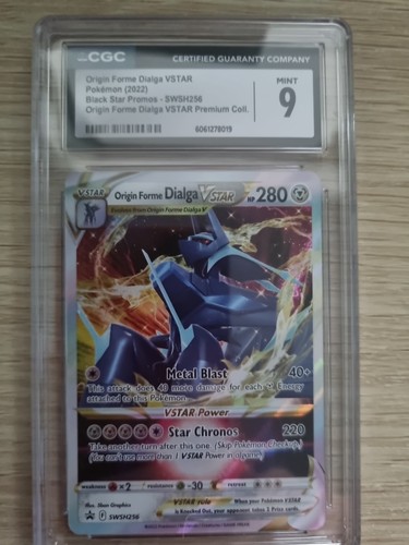 Origin Forme Dialga VSTAR graded CGC 9 for sale on eBay