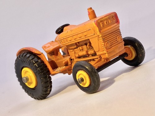 MATCHBOXš„LESNEY 1967 FORD TRACTOR - ORANGEš„No39C - VHTF VNM - Picture 2 of 9