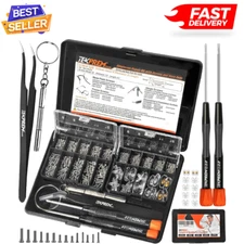 Magnetic Eyeglass Repair Kit, Eye Glasses Screws,Tweezer Screwdriver Nose Pads..