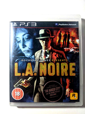 L.A. Noire 2011 PAL PS3 Spiel mit Handbuch von Rockstar Games PEGI 18
