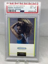 2005 Ace Authentic Special Edition #MS-2 Maria Sharapova PSA 6