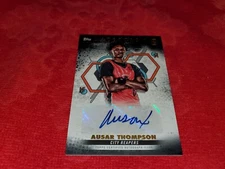 2023 TOPPS INCEPTION OVERTIME OTE #AUT1 AUSAR THOMPSON AUTO BLACK 1/1