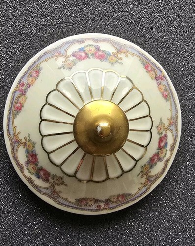 Thomas  Bavaria Germany Bone China Cream & Sugar Floral Pattern Gold Trim  - Picture 8 of 10