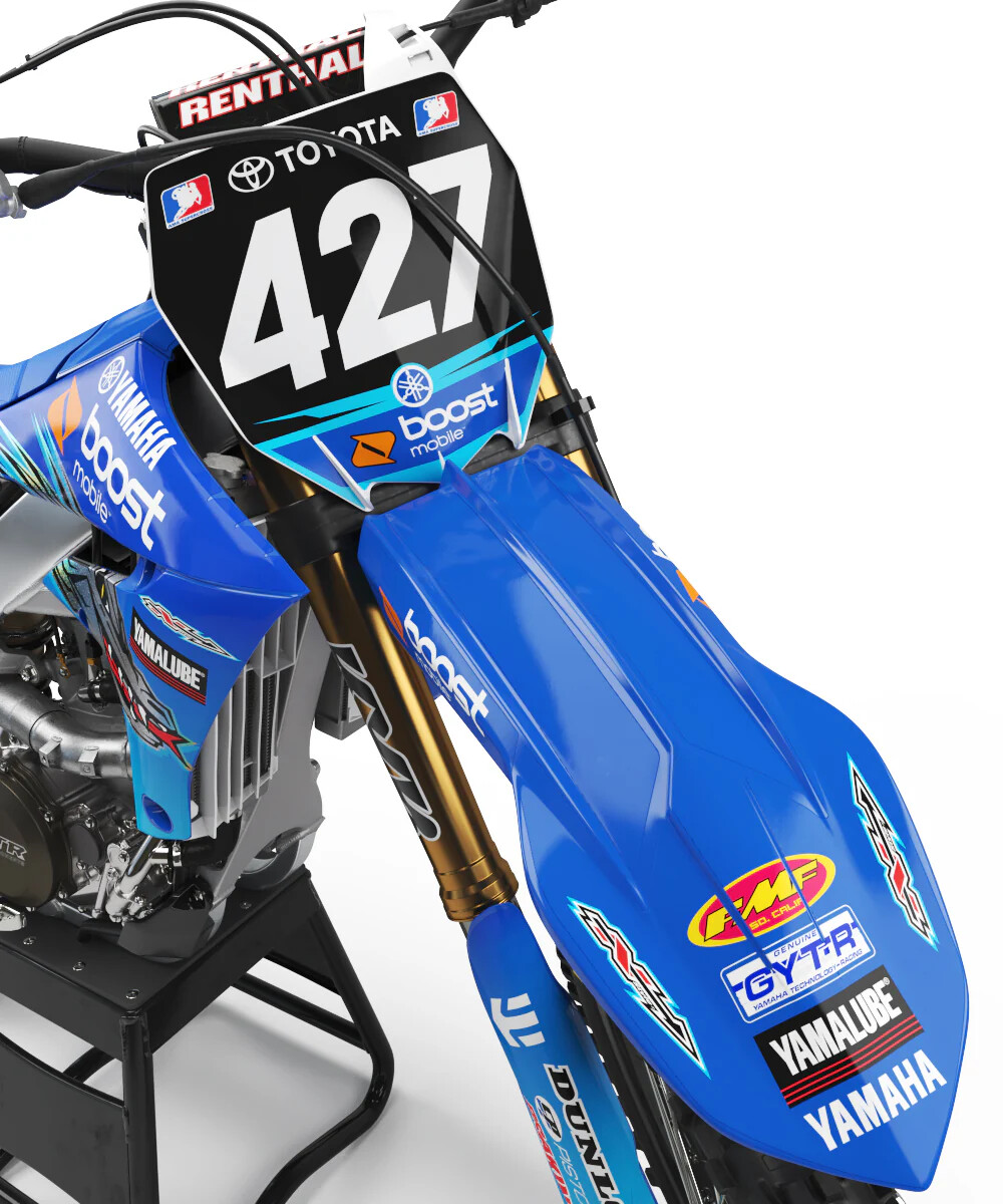 YAMAHA OF TROY TEAM 2008 GRAPHIC KIT | eBay