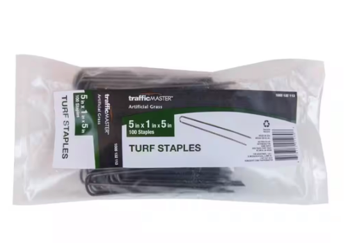 5 in. x 1 in x 5 in. Artificial Grass Staples (100-Pack) - Picture 2 of 5