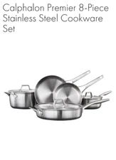 Calphalon® Premier™ Stainless Steel 8-Piece Set
