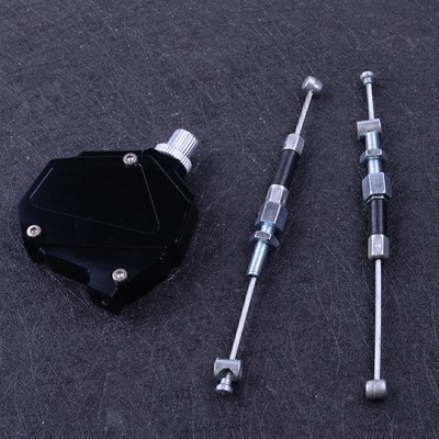 CNC Universal Motorcycle Stunt Clutch Pull Cable Lever Replacement Easy System D
