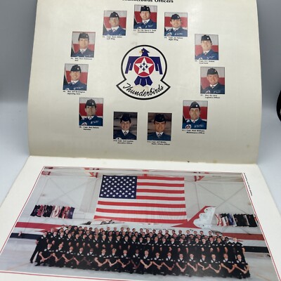 1989 NEW MUSIC ARTIST CALENDAR ユーミン TM 他 Vintage 1989 Thunderbirds America's Team Calendar | eBay