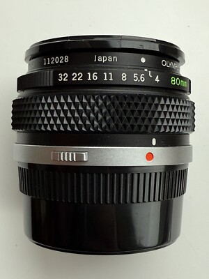 Olympus Zuiko OM System 80mm F4 Auto 1:1 Macro Objektiv für OM Extender und Balgen