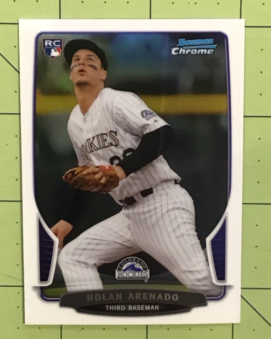 2013 NOLAN ARENADO BOWMAN CHROME ROOKIE #24 (MINT)