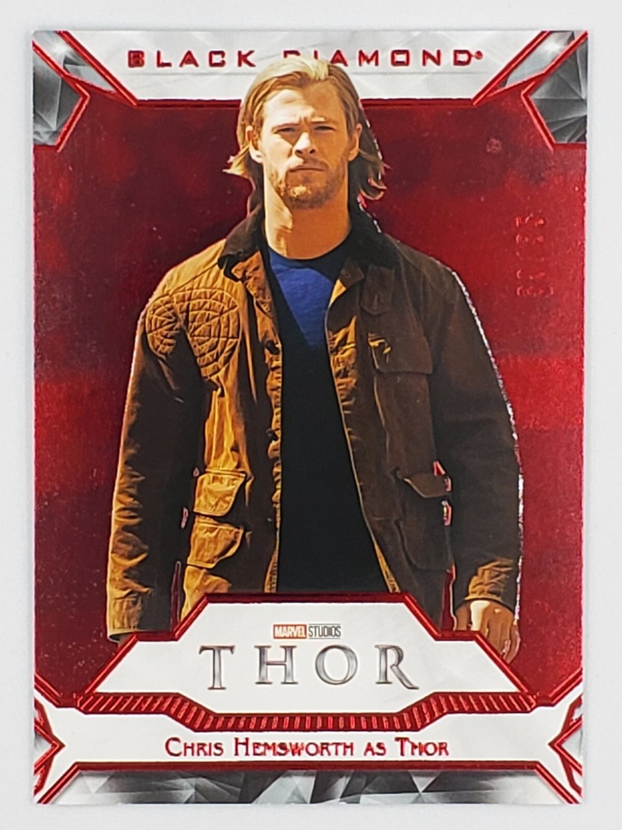 その他 THOR 2021 UPPERDECK MARVEL BLACK DIAMOND 2021 UPPER DECK MARVEL BLACK DIAMOND CHRIS HEMSWORTH THOR