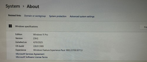 Dell Latitude 5500 15.6" Laptop Intel Core i5-8265U 1.60ghz/8GB/256HD/WIN 11 PRO - Picture 6 of 15