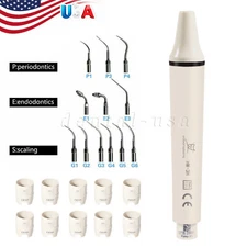 Dental Ultrasonic Scaler Handpiece/Key/Scaling Perio Tip Fit Cavitron WOODPECKER