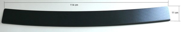 OmniPower® Ladekantenschutz Schwarz FüR Renault Master Typ: 2010--image