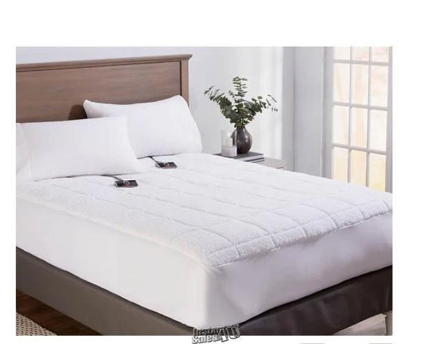 Westinghouse Sherpa Heated Mattress Pad Queen eBay
