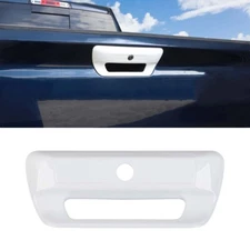 For 19-24 Dodge RAM 1500 Rear Trunk Door Tailgate Handle Cover Trim White Decor