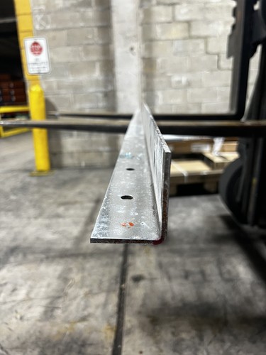 .169” Thick 1 3/4” x 2 1/4”x 8’ Long, Angle Iron Steel.