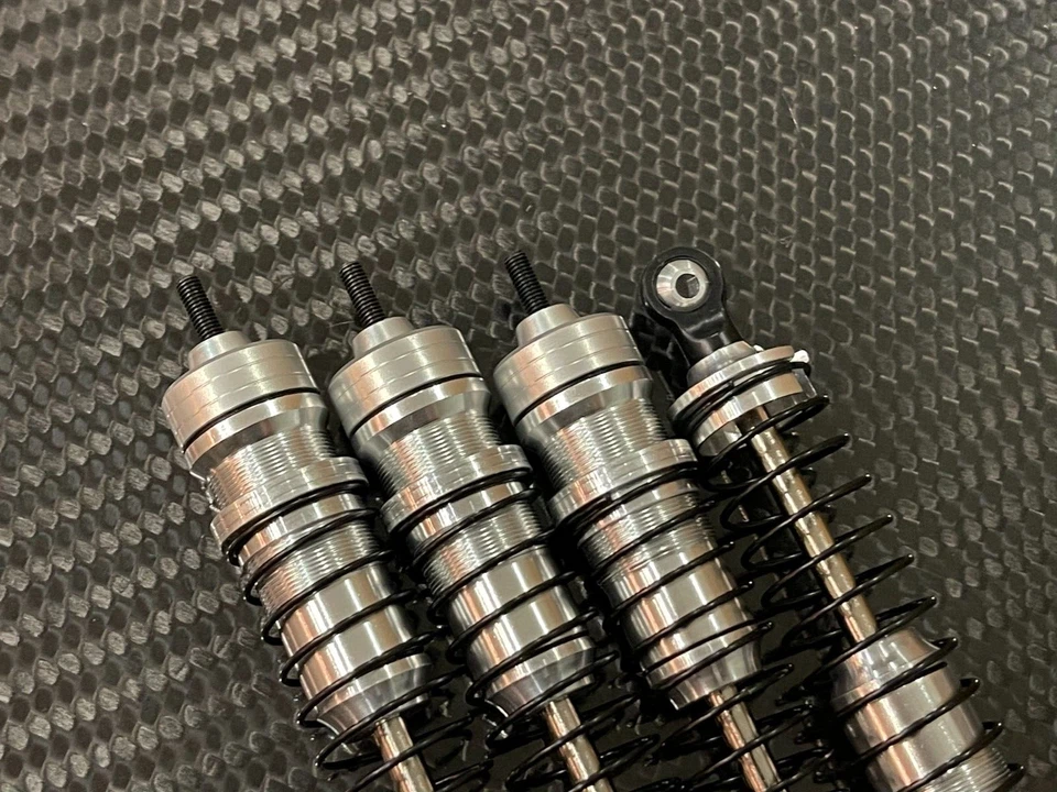 High Performance Shock Tamiya CW-01 Lunch Box Chassis Silver - Image 3 of 3