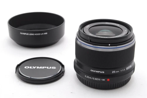 Olympus M.Zuiko Digital 25mm f/1.8 Lens (Black) - Picture 4 of 4
